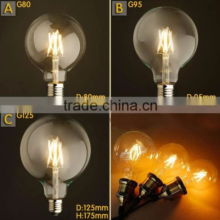 4W 6W 8W LED Edison Bulb Light Dimmable