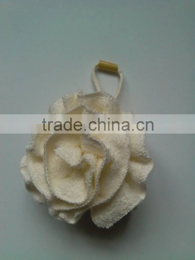 Natural bamboo shower sponge