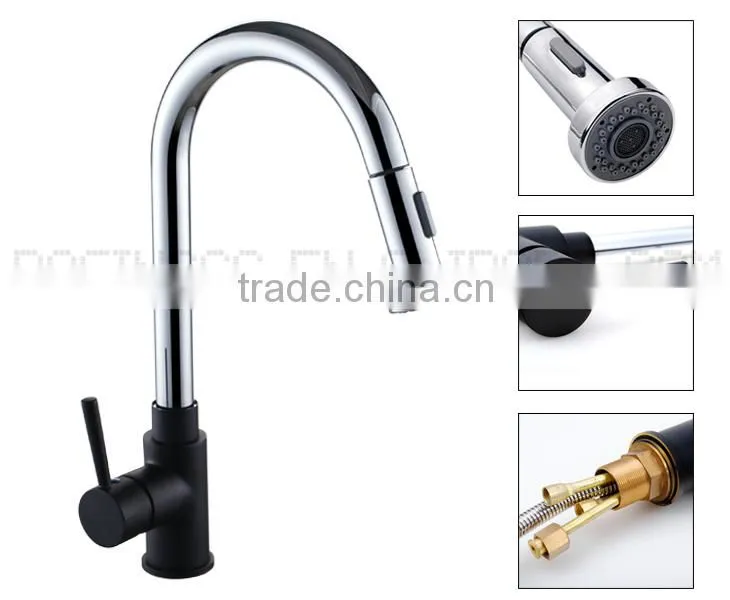 Summer holiday off pull out kitchen faucet with led light more styles please contact us
