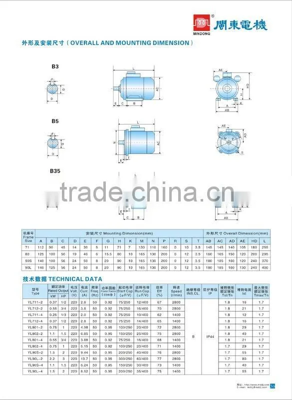 Single phase asynchronous motor