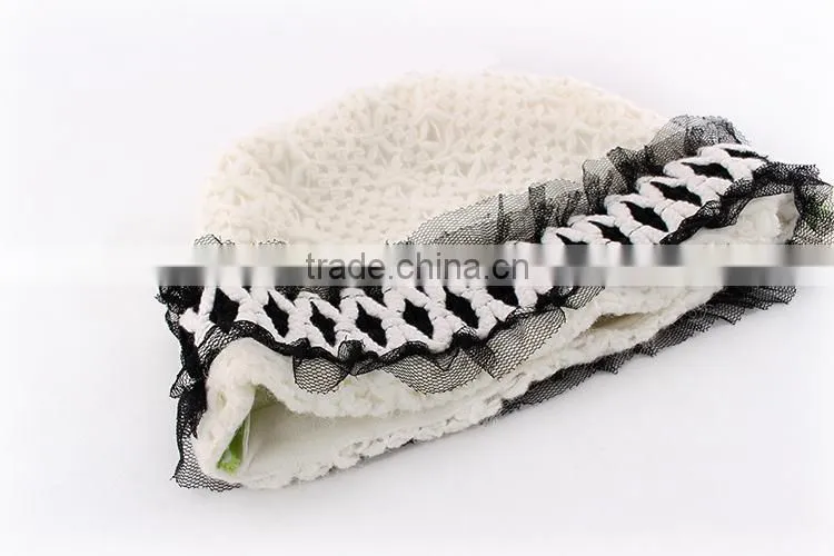 Top Baby Hats Children Hats Fashion Cute Girl Lace Hat Caps