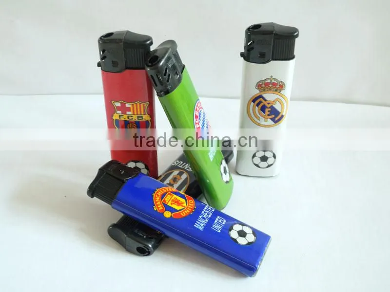 cheap wholesale custom made plastic refillable electronic flame cigarette lighter