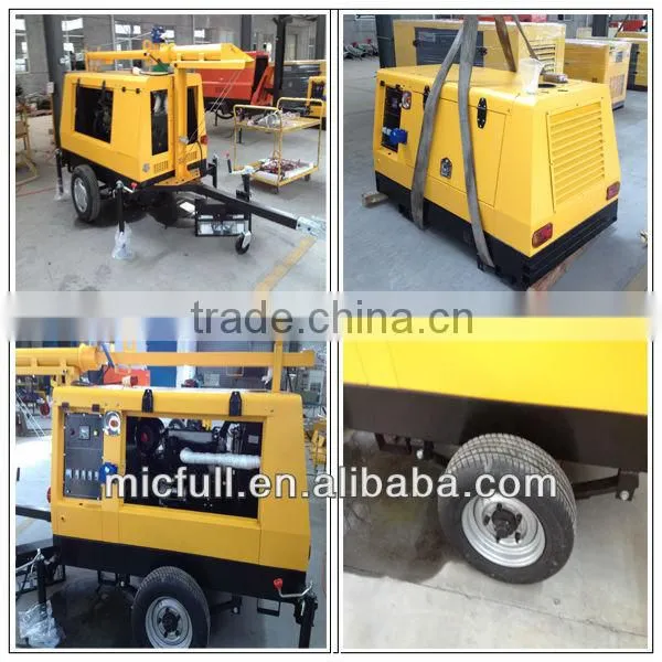 Lighting tower,trailer mobile generator lighting tower