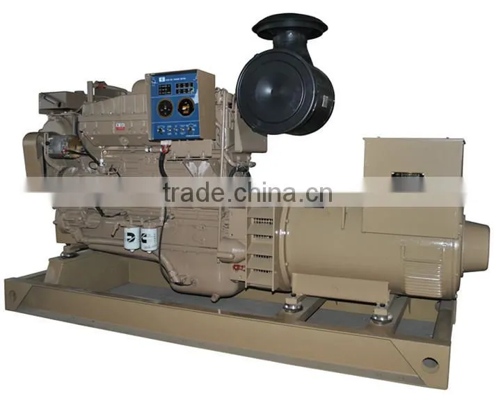 BV,CCS approved 150kw water cooled marine diesel generator