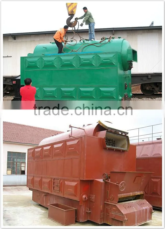 Textile pharmaceutical industrial horizontal 4 ton coal steam boiler