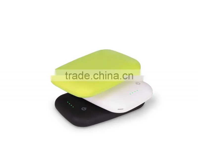 Emergency Charging Station 4000mAh Qi Wireless Charger Power Bank, Portable Wireless Power Bank Charger