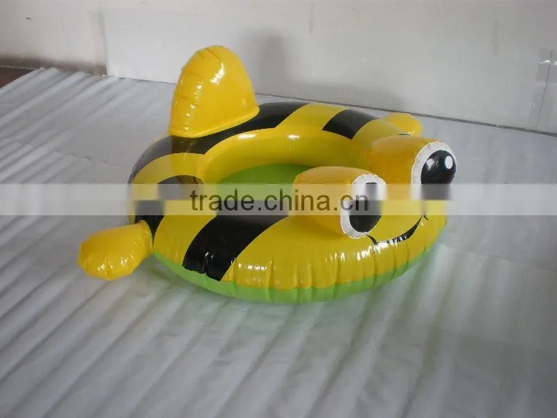 inflatable bee baby seat with sunshade