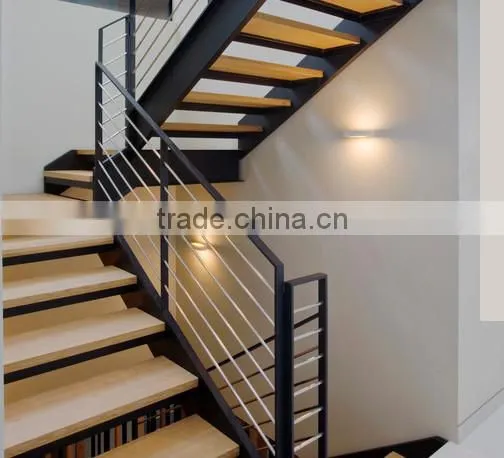 Prefinished Oak wood stair tread
