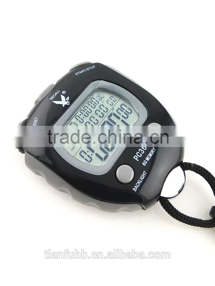 Leap Stopwatch With 3 Seconds EL Backlight For Gift