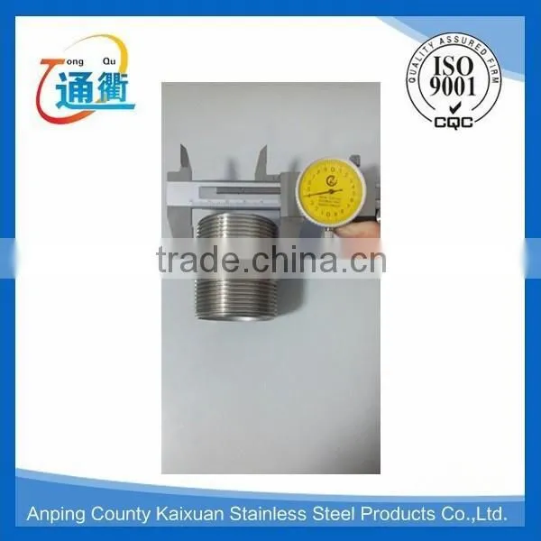 casting stainless steel 316 male thread king nipple