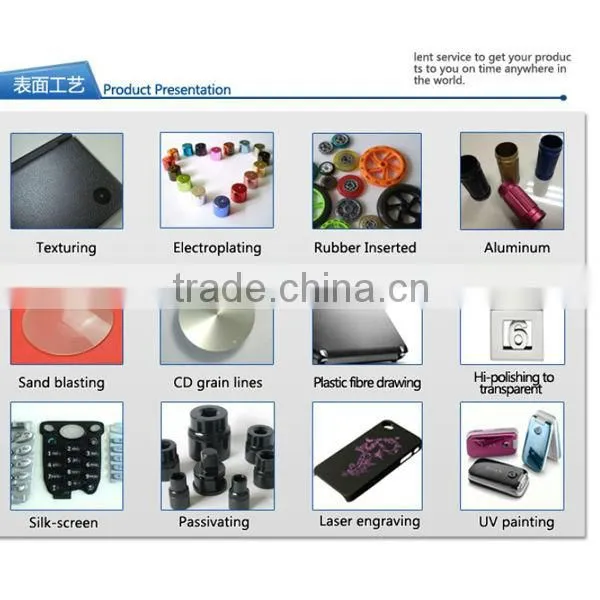 High Precision CNC turned parts custom cnc machined aluminum parts with anodize