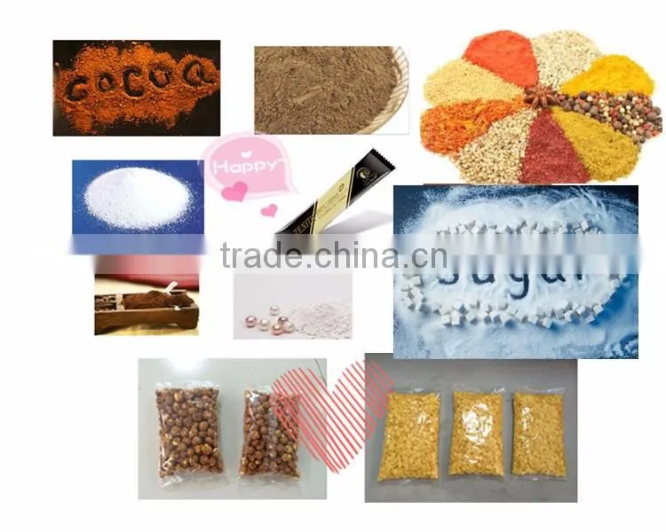 2016 Multi function Automatic bean sugar sachet packing machine, detergent powder packing machine