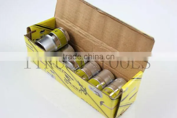 Green 1/2" DR sockets,standard industrial socket WE8003