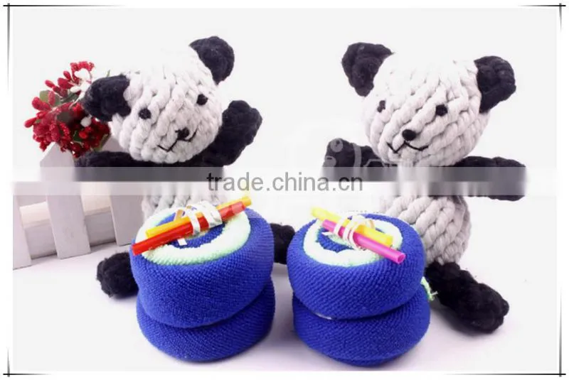 Baby panda animal shape cotton pet toys