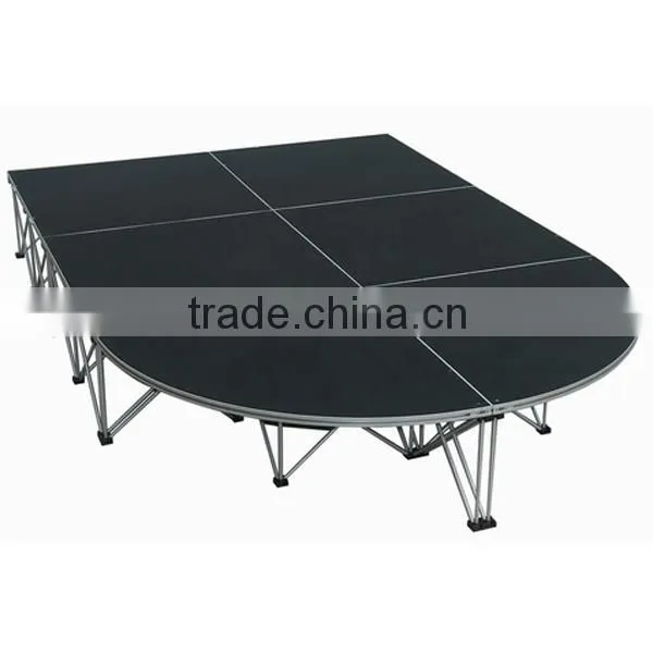 Factory aluminum mobile stage, outdoor stage