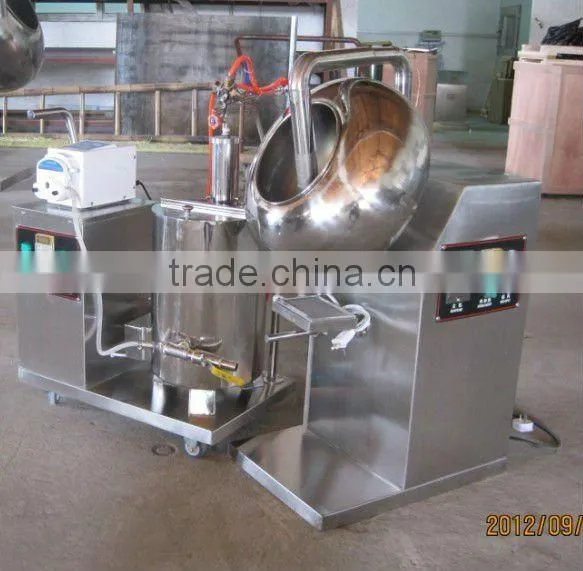 Fully stainless steel wide output range Snack Machines chocolate coater machine 86-15003847743