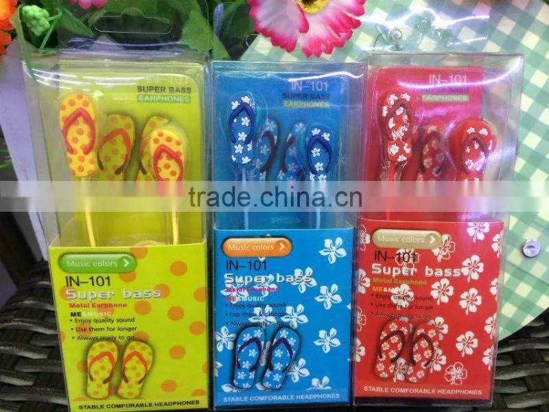 high quality colourful promotion earbud