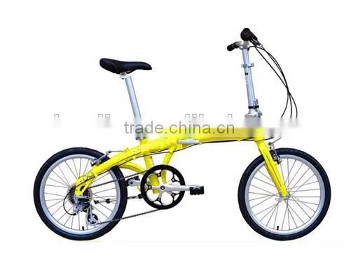 hi-ten steel 20 inch 6 speed folded bicycle