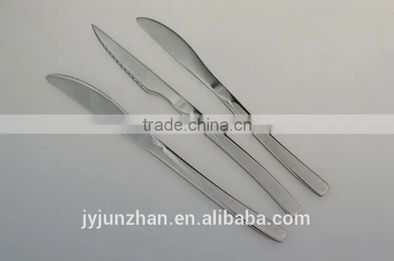 Perfect polishing stainless steel dinner knife with competitive price and OEM service