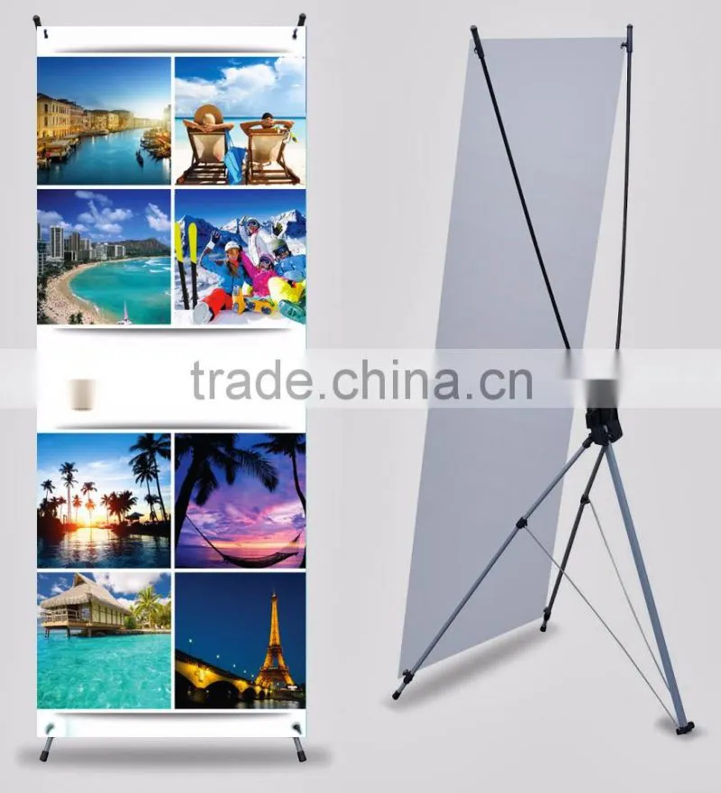 Custom Artwork Digital Printing advertising x banner stands