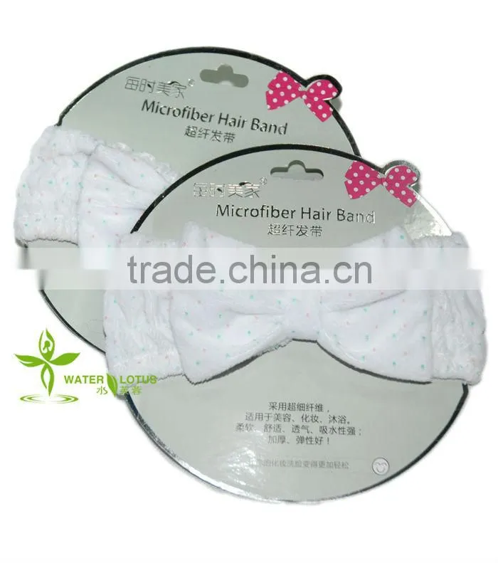 Cute soft fabric fashion baby hairbands headband for sale