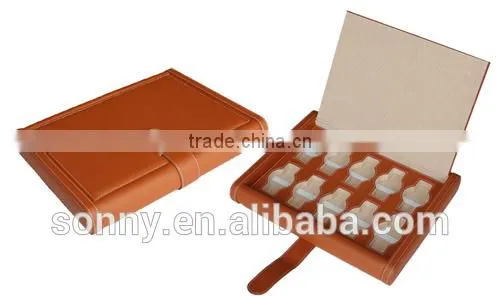 Leather Traval Watch Cases for Men