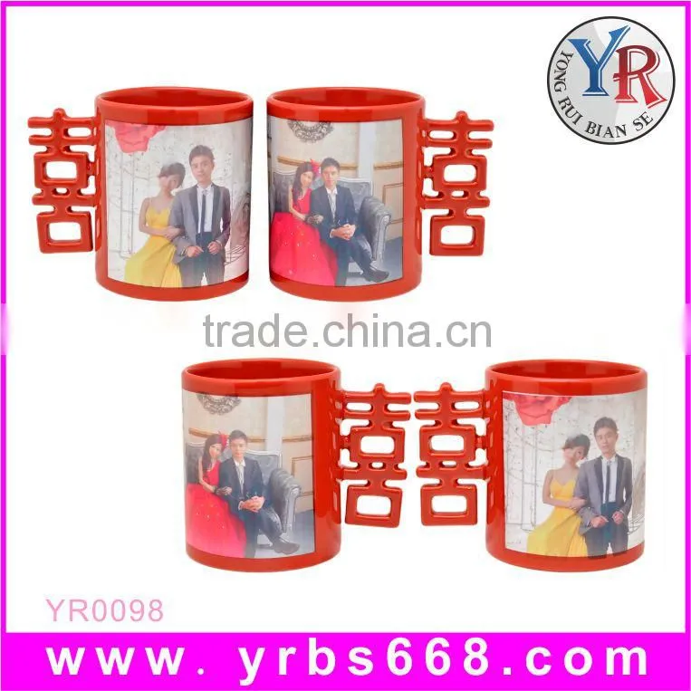 Factory custom hot products wedding gifts dubai color change mugs