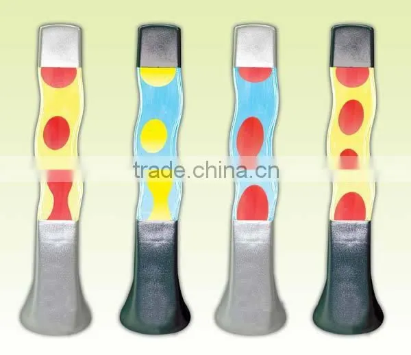 2016 Novelty 16 inch S Shaped House Decoration Energy Saving Floor Standing Lava Lamp Light