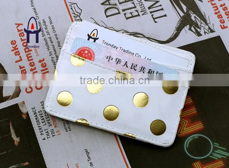Wholesale pu leather bussiness card holder, credit card holder