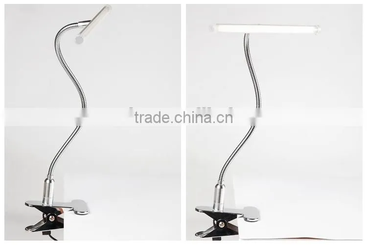 2014 The best price for the new products LED lamp with "A" shape clamp Light for Hotel/ school/ children