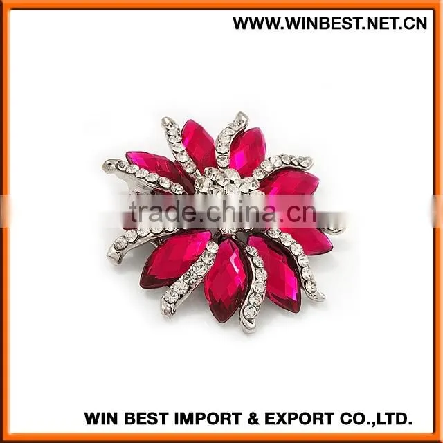Beautiful hot sale wholesale slider brooch, starfish brooch,brooches for invitations