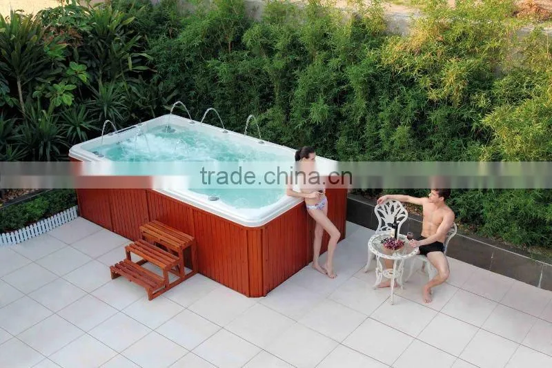 MEXDA Aristeach acrylic pool ,swimming spa pool, large outdoor spa pool WS-S38(CE,SAA,ETL,TUV,SUV,ISO)