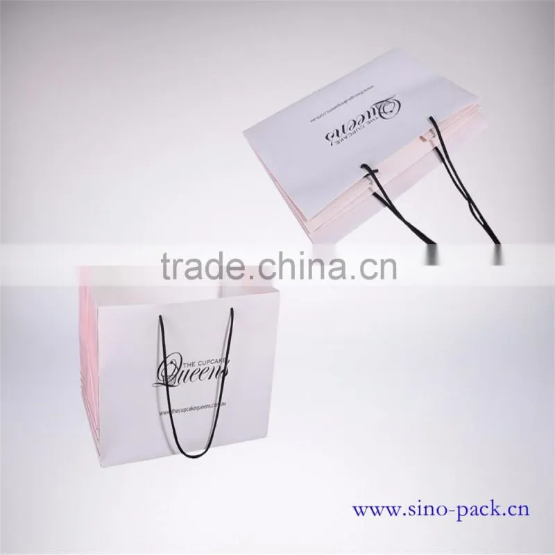 embossed craft art handled paper bags China Supplier