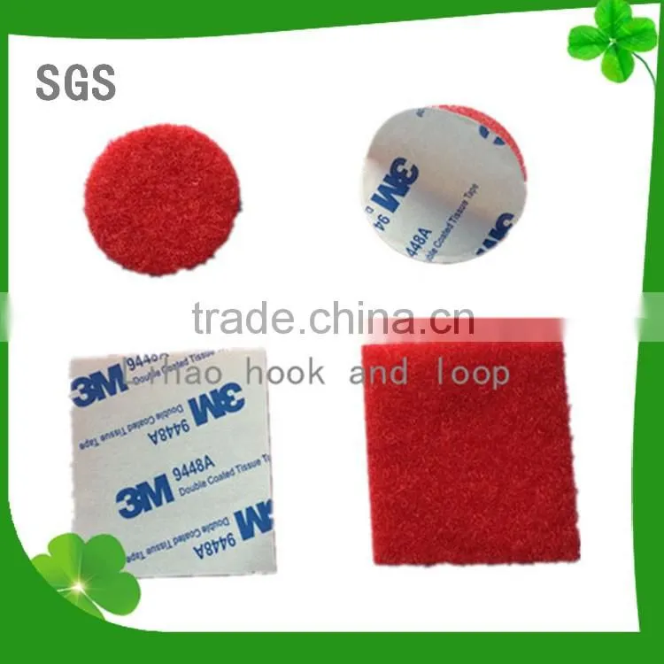 Hot melt glue adhesive tape jumbo 3m adhesive hook and loop dots