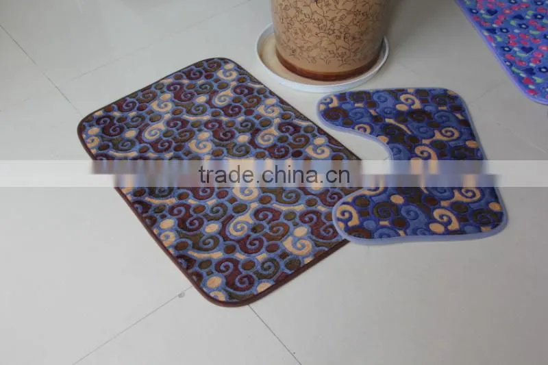 2pcs bath room mat sets