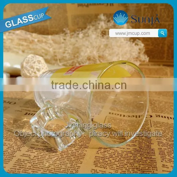 Top quality drinking tea glass glassware emo lipton tea cup