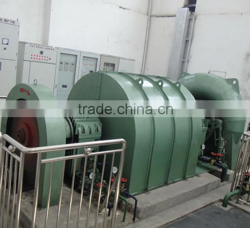 mini hydro turbine generator for power plant