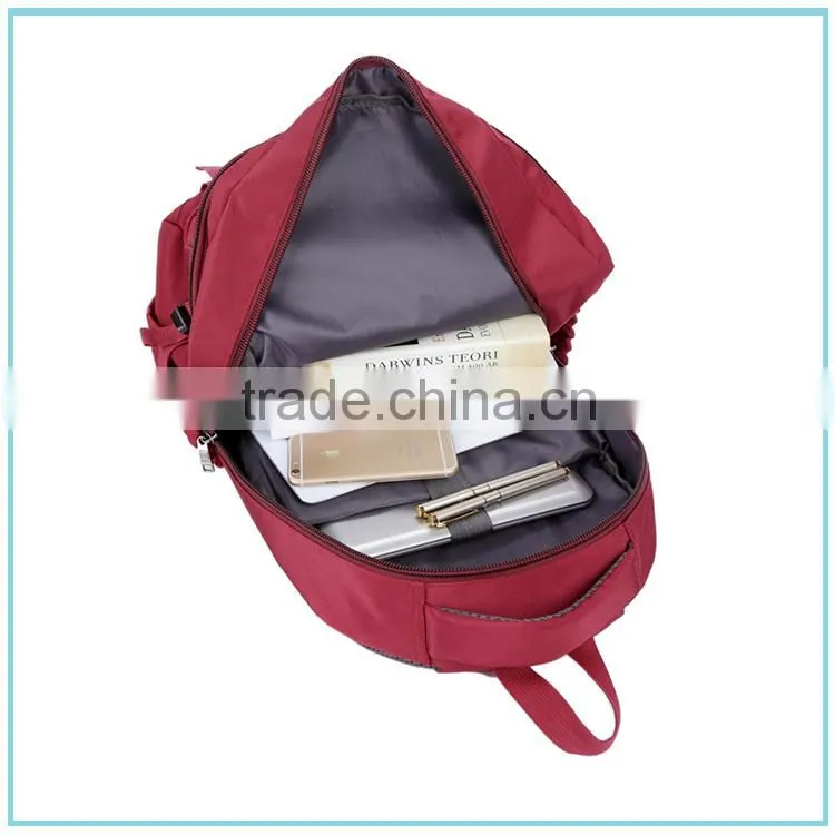 Best quality waterproof nylon bags laptop backpack