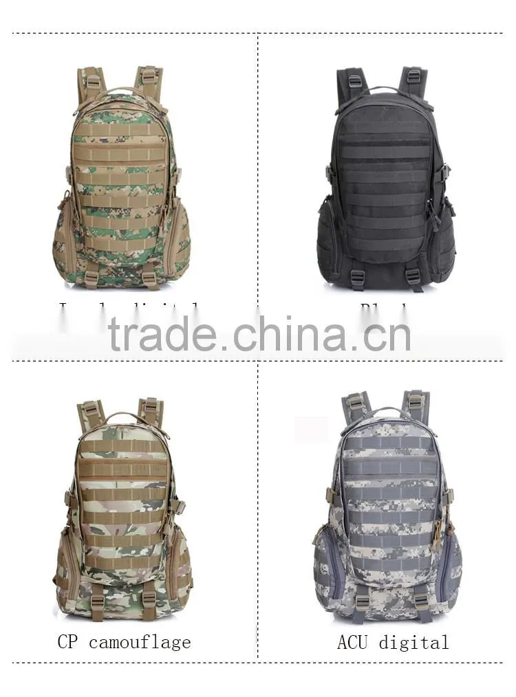 2015 New camouflage Military Tactical Backpack camping hiking backpack