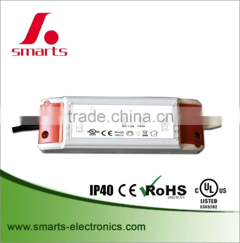 CE UL approved 110v/220v ac power supply 12v 36w