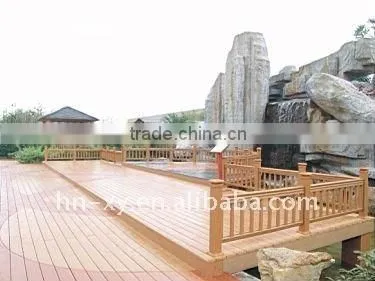 Anti-freezing Anti-UV outdoor wpc decking/Garden flooring