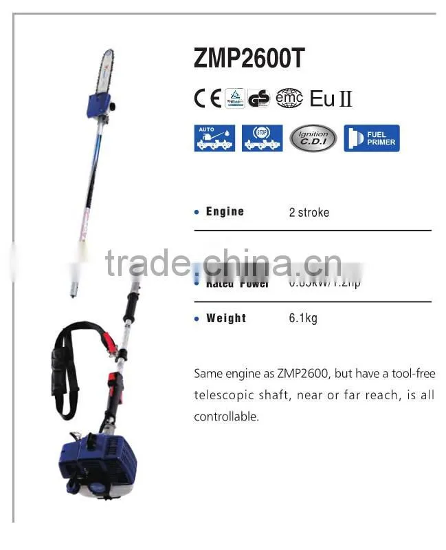 ZMP2600T 26cc telescoping pole pruner