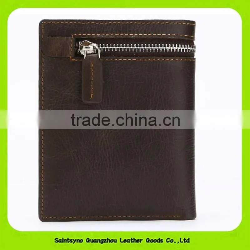 16902 Best workmanship men leather wallet manufacturer