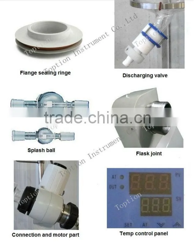 RE-5000 Digital Display Vacuum Rotary Evaporator, China