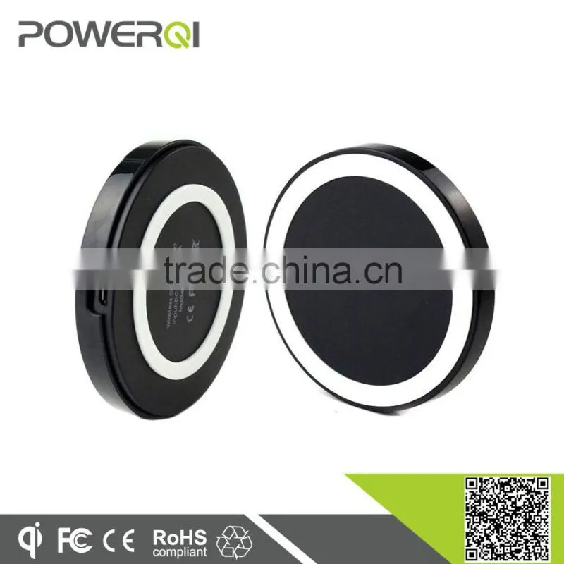 Wholesale qi wireless charging pad for Samsung S6 mobile phone mobile accessories