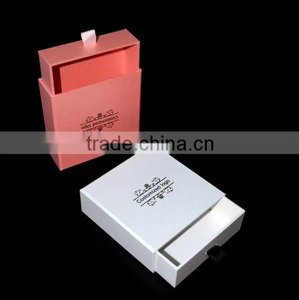 luxury custom pink packaging cardboard box