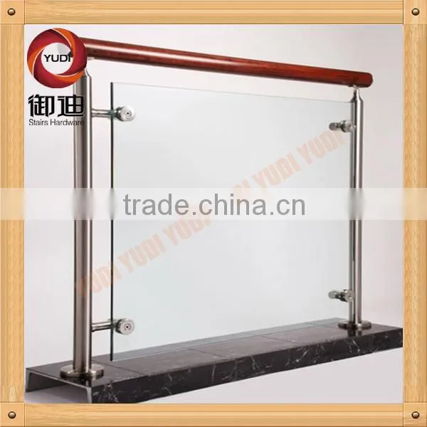 Australia popular low prices framless glass fencing aluminum spigots for sale