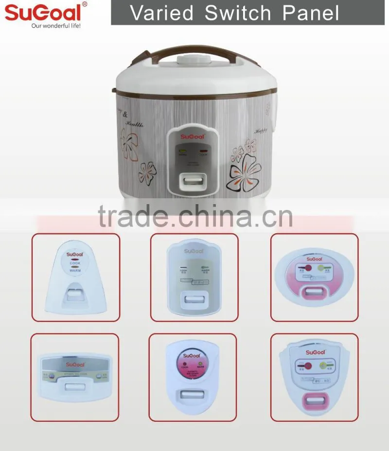 Unique flower pattern non-stick inner pot hot sale 1.8L/2.8L rice cooker
