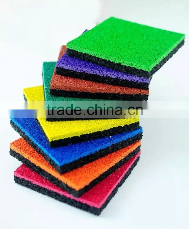 Environment Friendly IAAF Approved Prefabricated Rubber Running Track For 400