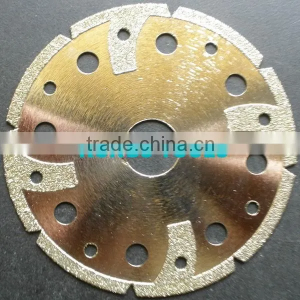 Marble Cut: Electroplated Marble Blades